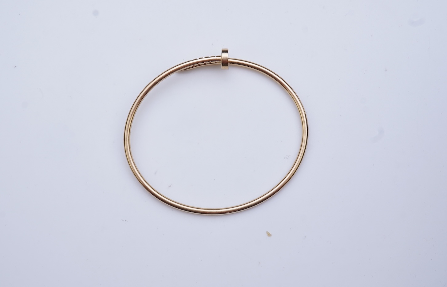 Cartier, a gold bangle, 'Juste un Clou', small model, circa 2021